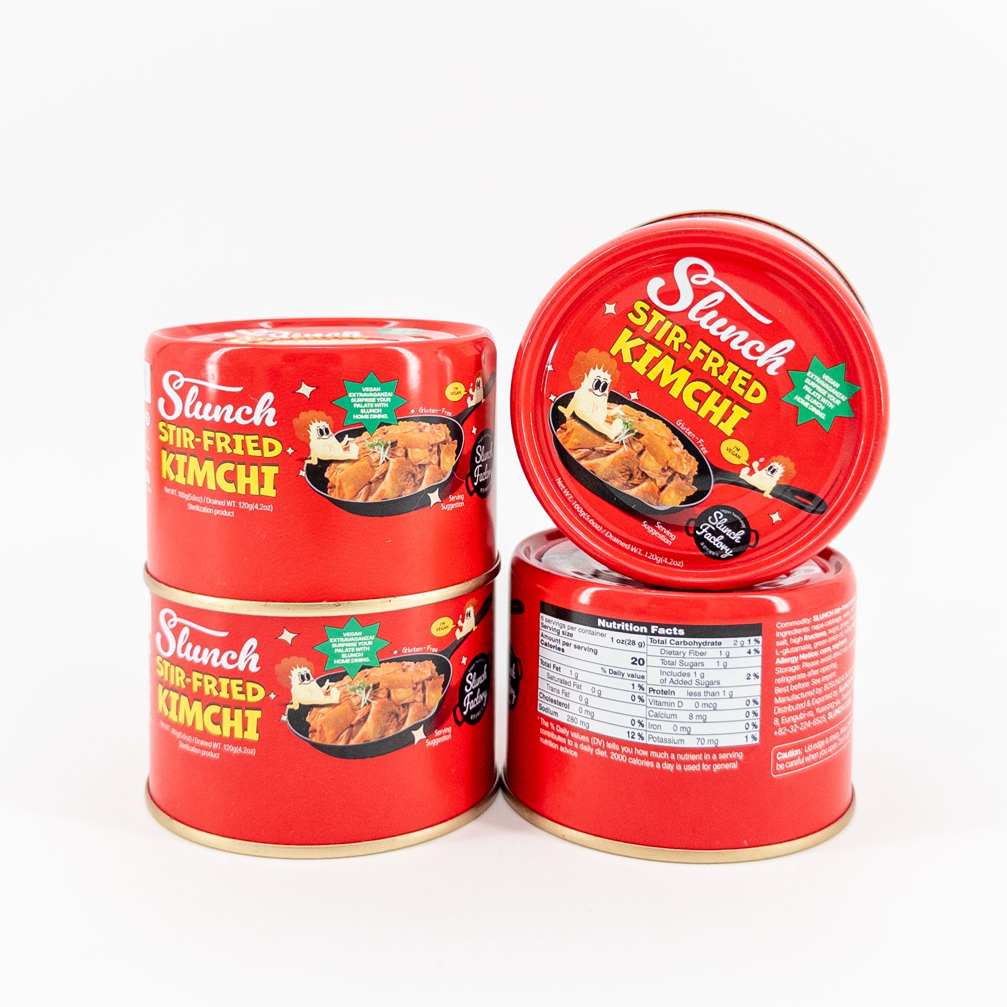 [SLUNCH] STIR-FRIED VEGAN KIMCHI (2EA)