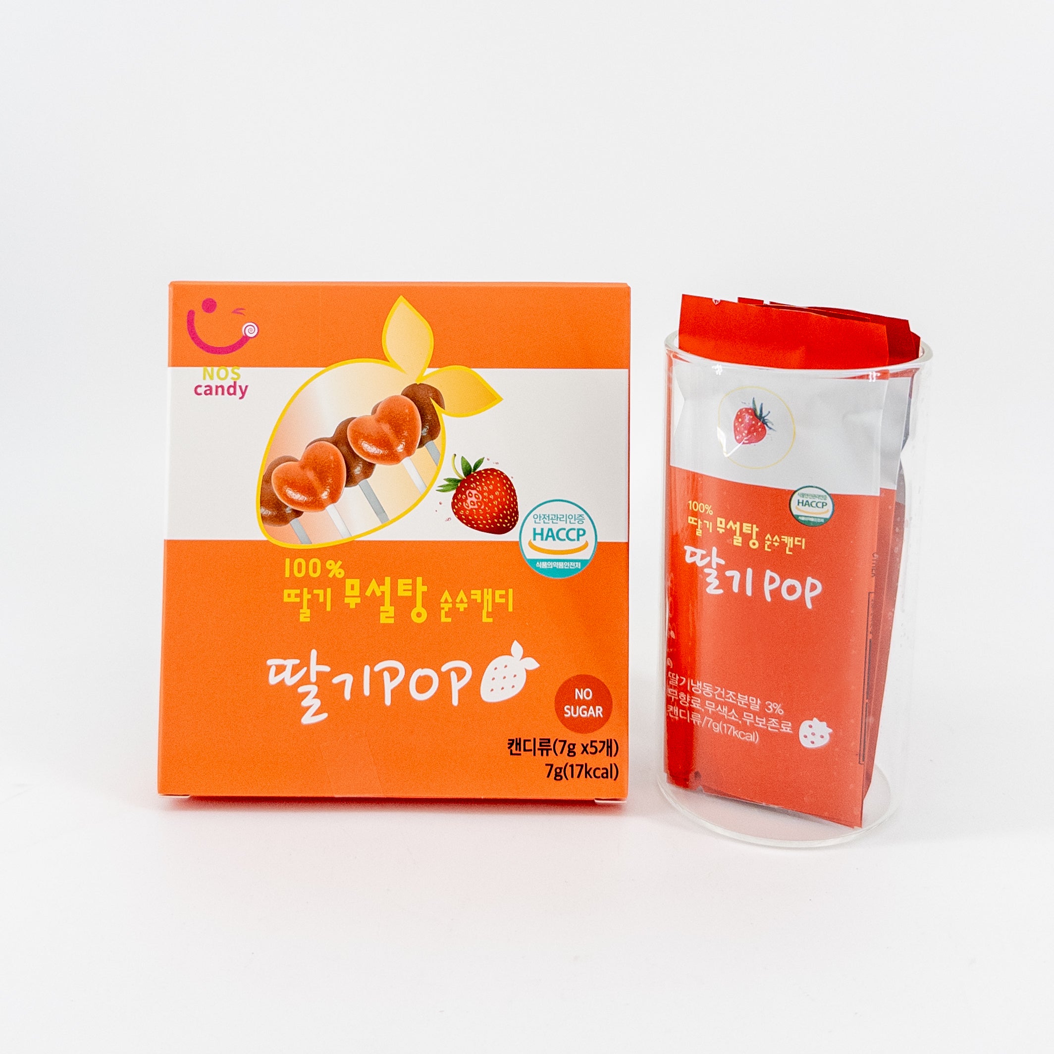 [OGAWELL] NO-SUGAR STRAWBERRY CANDY
