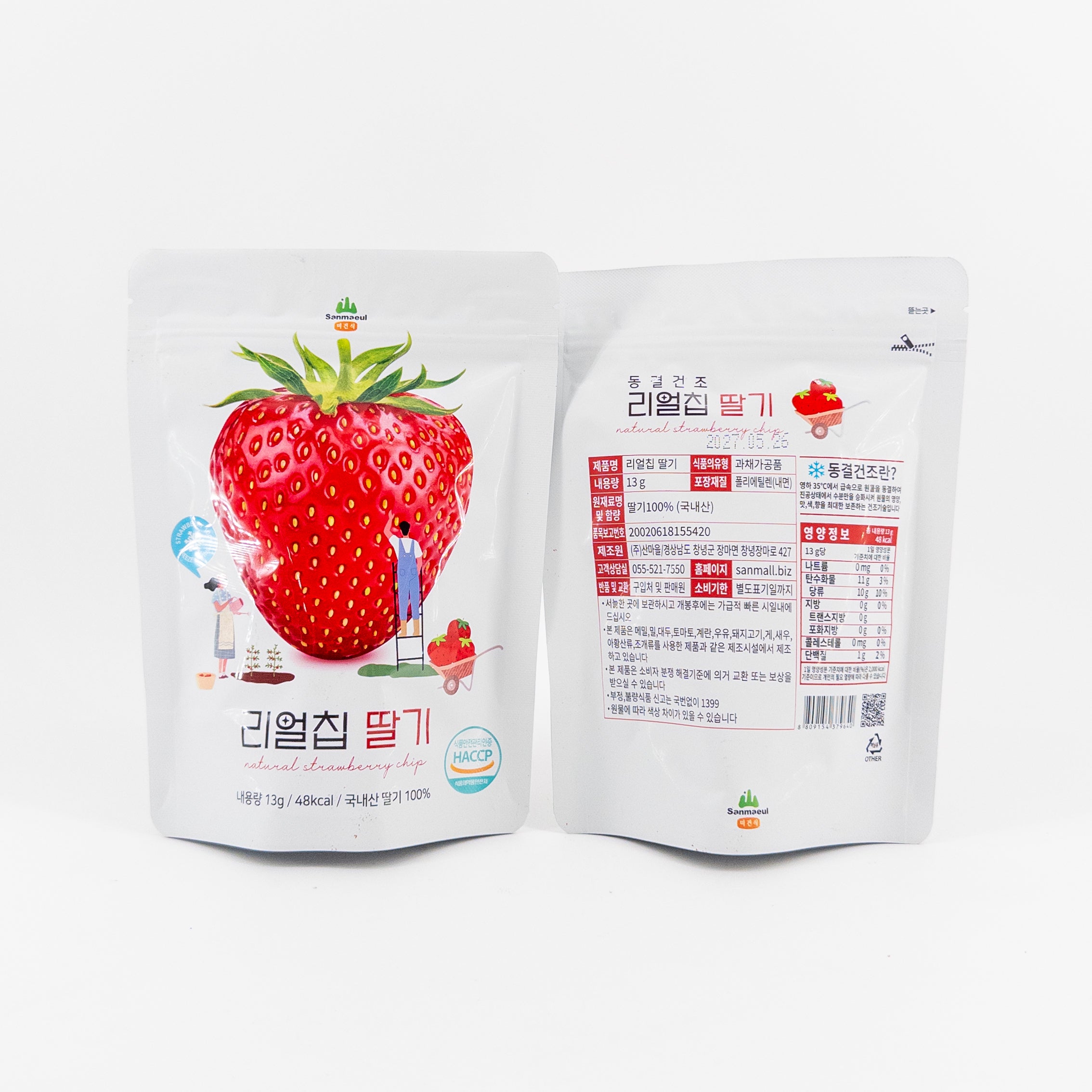 [산마을] 리얼칩 (5종)